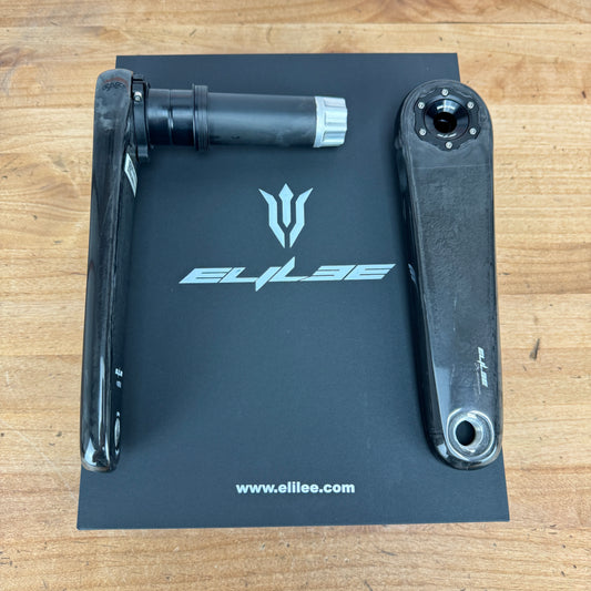 New! Elilee X-Novanta 170mm Full Carbon Bike Crank Arms 274g Cinch Direct-Mount