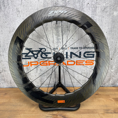 Zipp 858 NSW Carbon Tubeless Disc Brake TT/Tri Rear Wheel 700c 928g
