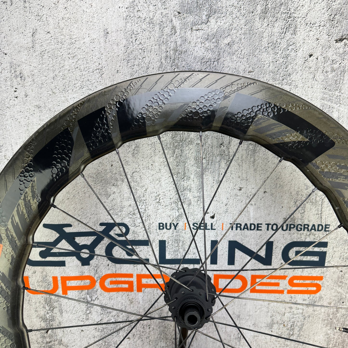 Zipp 858 NSW Carbon Tubeless Disc Brake TT/Tri Rear Wheel 700c 928g