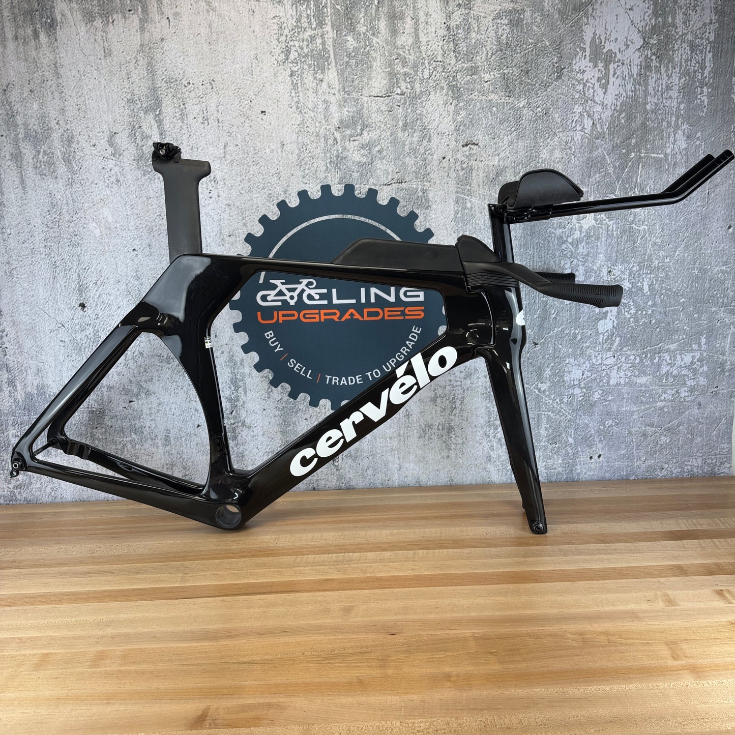 Mint! 2024 Cervelo P5 56cm Carbon TT/Triathlon Disc Brake Frameset 700c 3776g