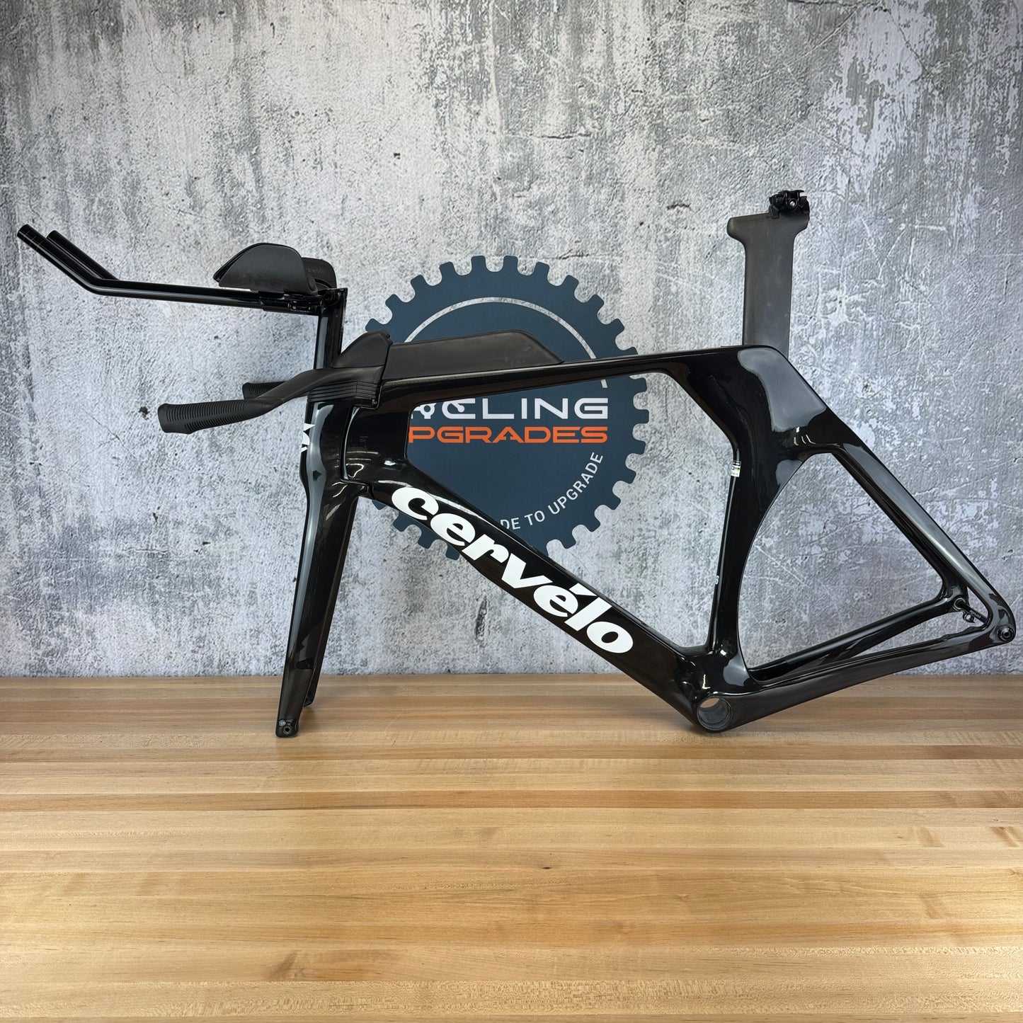 Mint! 2024 Cervelo P5 56cm Carbon TT/Triathlon Disc Brake Frameset 700c 3776g