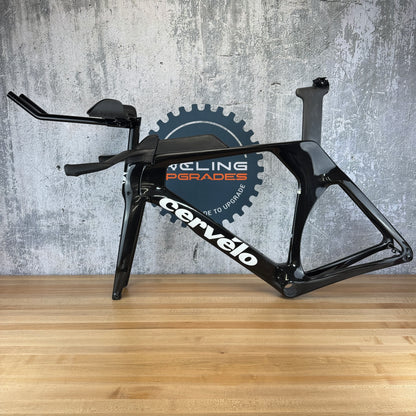 Mint! 2024 Cervelo P5 56cm Carbon TT/Triathlon Disc Brake Frameset 700c 3776g