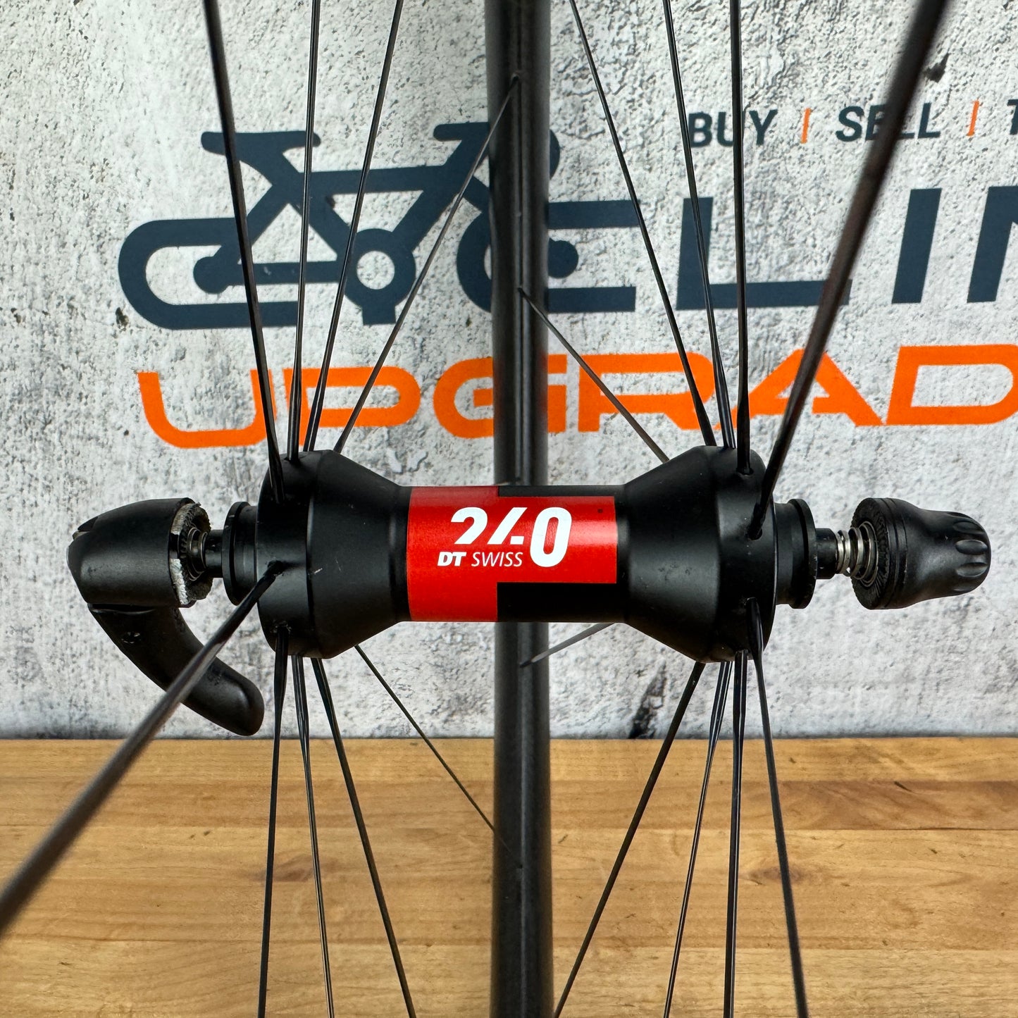 BikeBeat Überflieger Pro Carbon Clincher Wheelset 700c Rim Brake DT Swiss 240