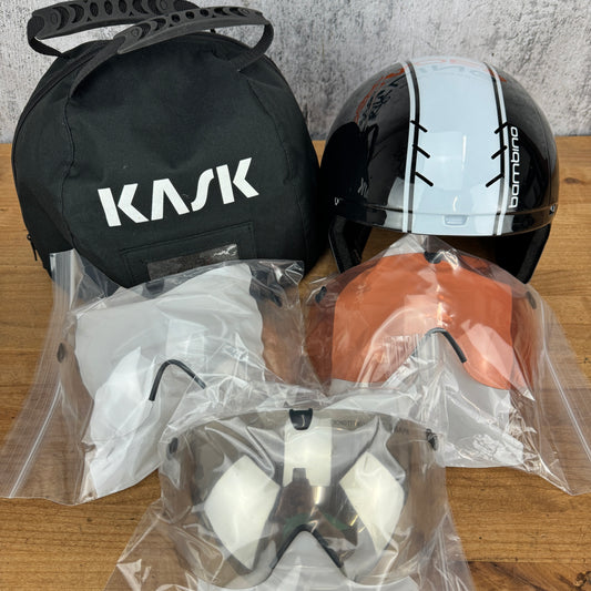 Light Wear Kask Bambino Large 59-62cm TT/Triathlon Aero Cycling Helmet 167g