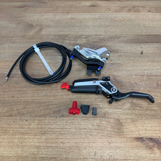 New! SRAM Code Ultimate Stealth Silver MTB Single Brake Lever + Caliper MSRP $330