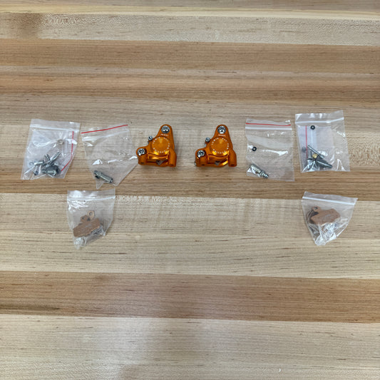 New! Lewis SLR SS Ultimate Lightest Flat Mount Mineral Oil Disc Brake Calipers