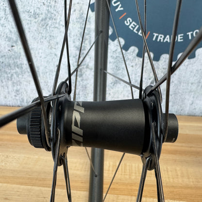 Mint! Zipp 303 Firecrest ZR1 DB Carbon Tubeless Hookless Disc Wheelset 700c 1416g
