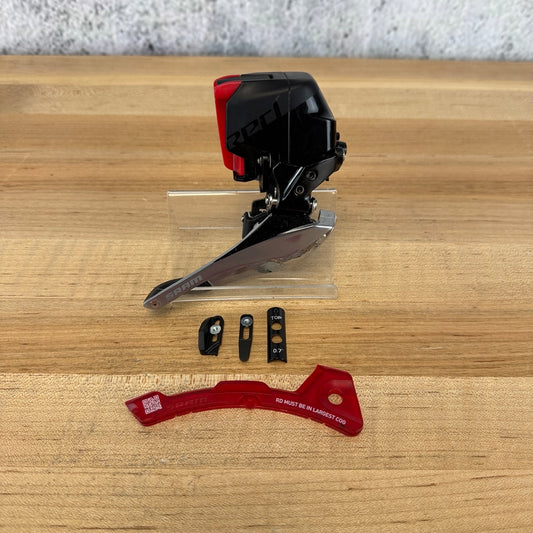 Low Mile SRAM Red eTap AXS D1 12-Speed Braze-On Electronic Front Derailleur 151g