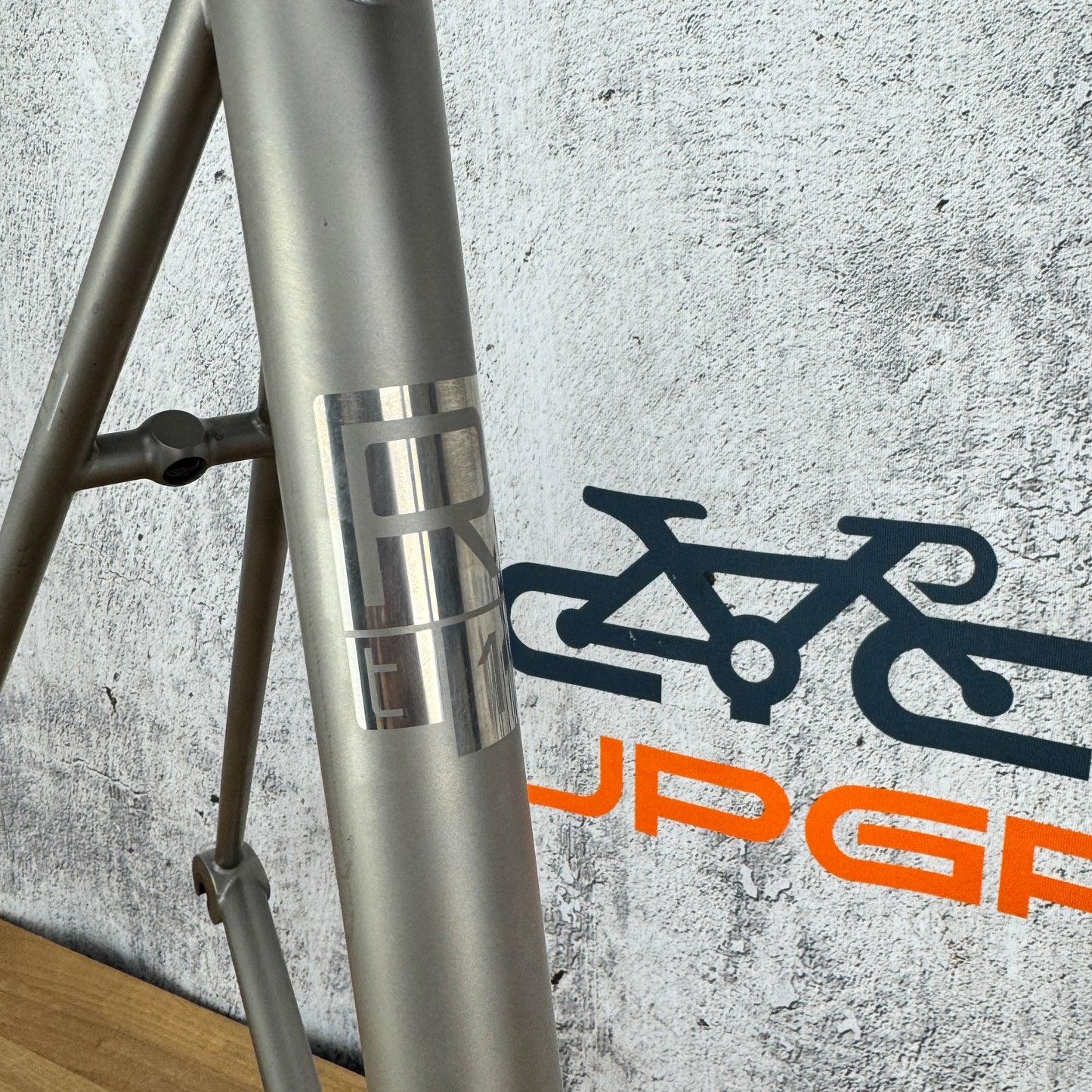 Low Mile! 2019 Mosaic RT-1 56cm Titanium Rim Brake Enve Carbon Fork Frameset