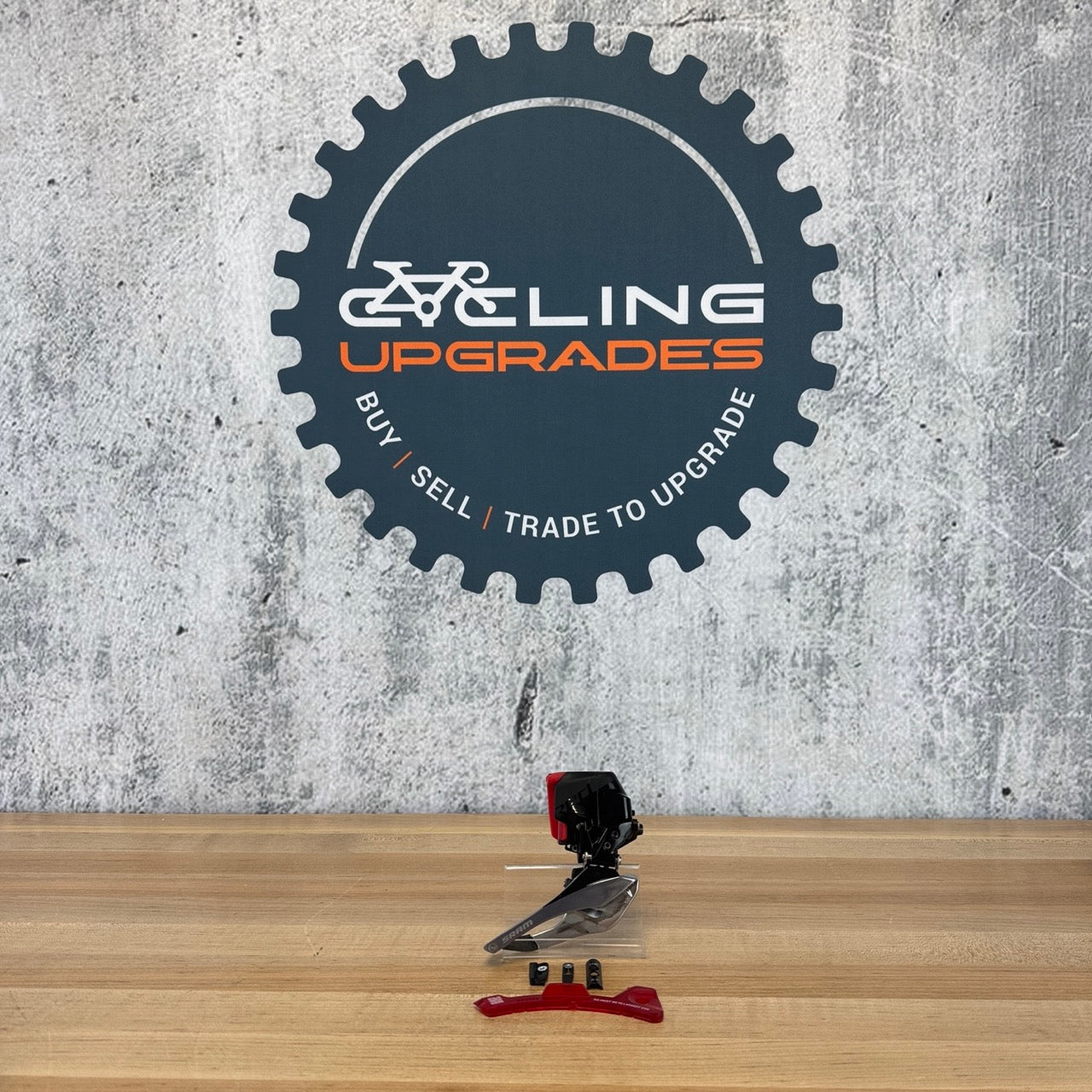 Low Mile SRAM Red eTap AXS D1 12-Speed Braze-On Electronic Front Derailleur 151g