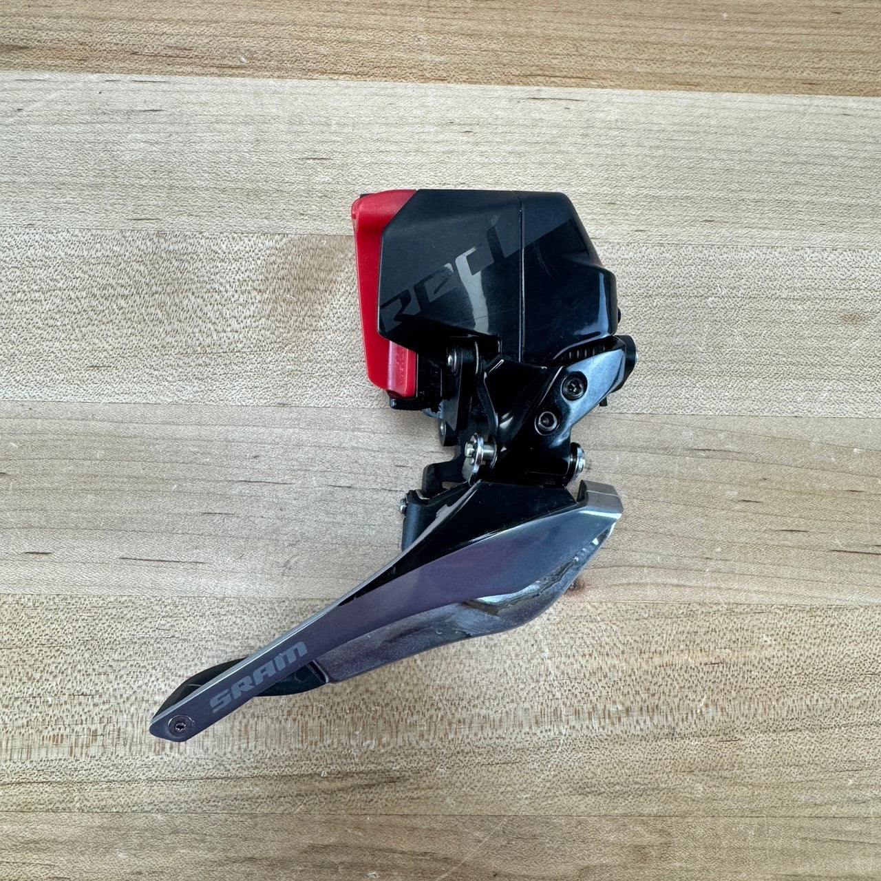Low Mile SRAM Red eTap AXS D1 12-Speed Braze-On Electronic Front Derailleur 151g
