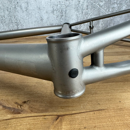 Low Mile! 2019 Mosaic RT-1 56cm Titanium Rim Brake Enve Carbon Fork Frameset