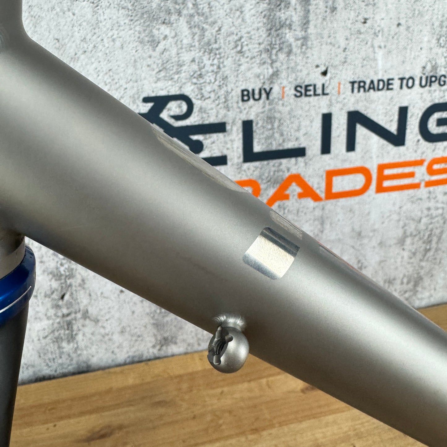 Low Mile! 2019 Mosaic RT-1 56cm Titanium Rim Brake Enve Carbon Fork Frameset