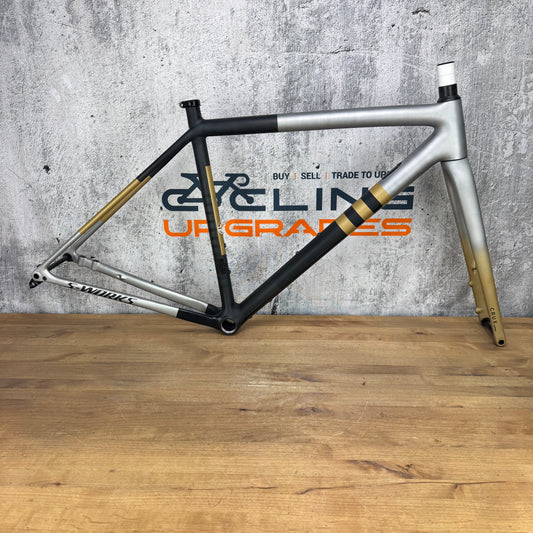 Low Mile! Specialized S-Works Crux 52cm Carbon Gravel Disc Frameset 700c 1318g