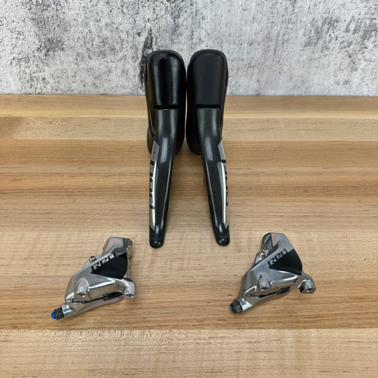 SRAM Red AXS D1 Electronic Hydraulic 12-Speed Shifters + Disc Brake Calipers