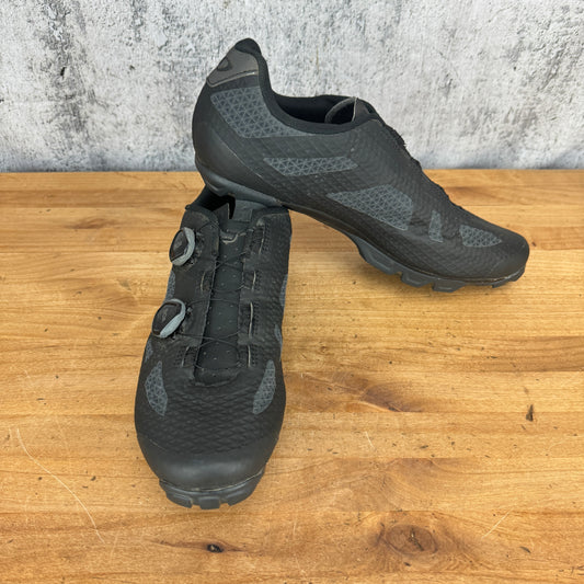 Giro Sector Black/Dark Shadow 47 EU 13 US Men's 2-Bolt MTB Cycling Shoes