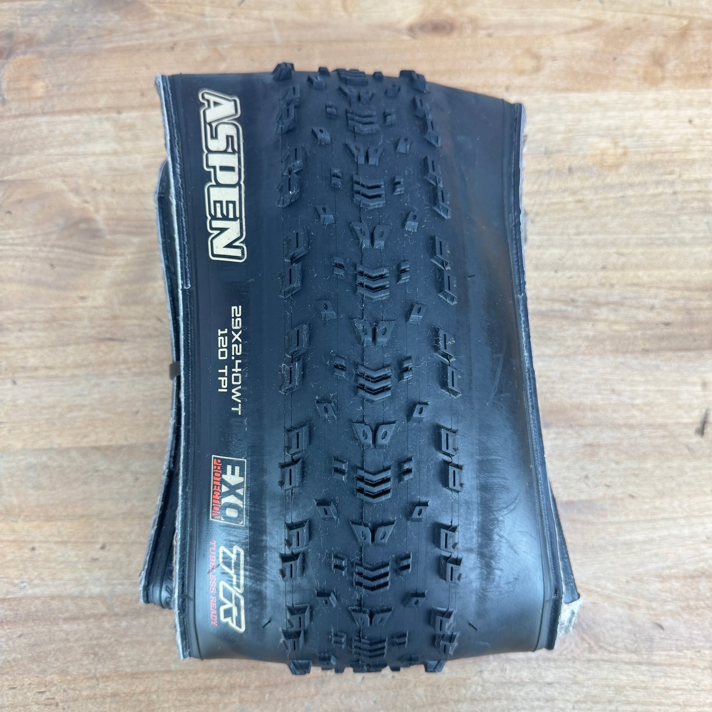 Low Mile! Maxxis Aspen 29" x 2.4" Single Tubeless Mountain Bike Tire 821g