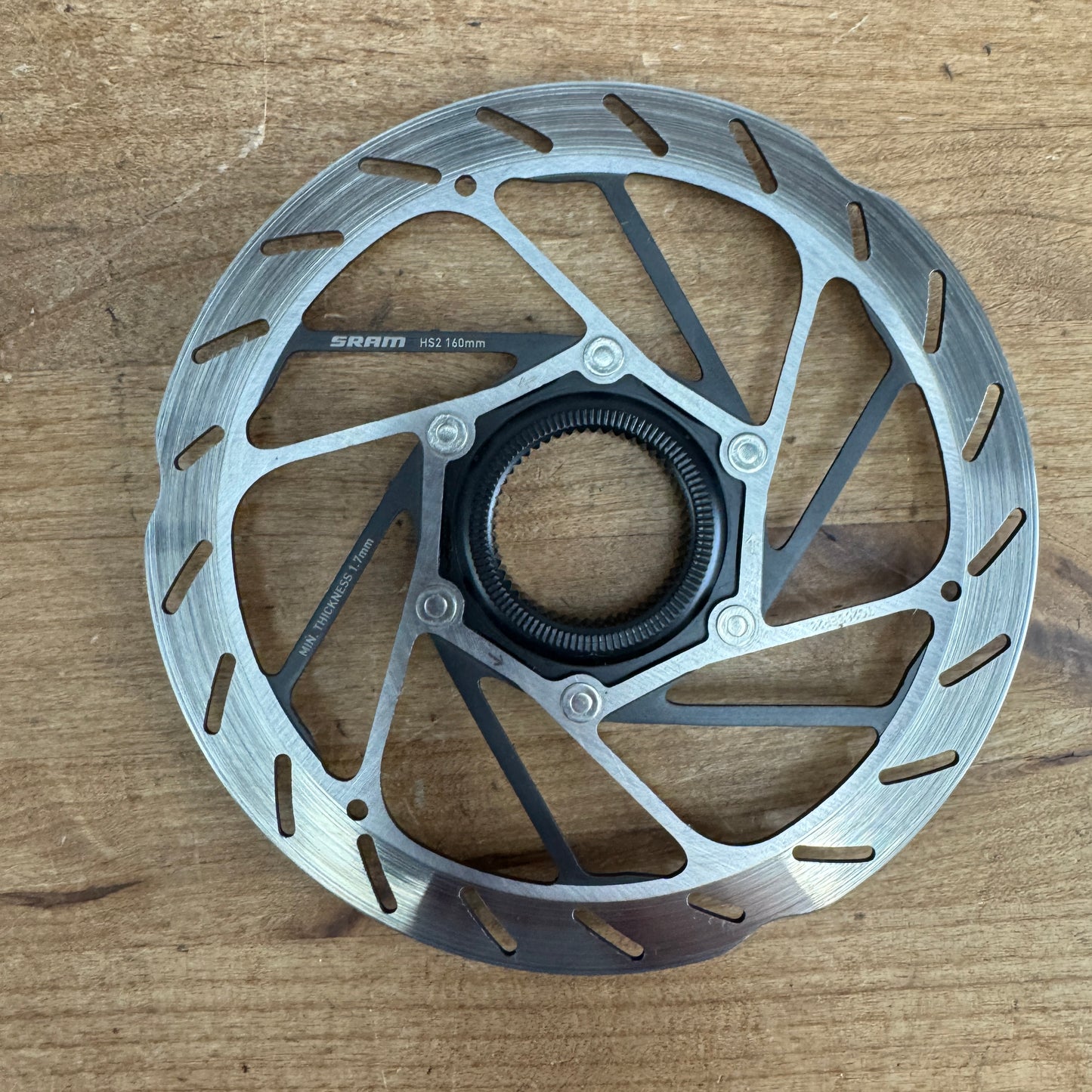 SRAM HS2 160mm Center Lock Disc Brake Rotors 370g