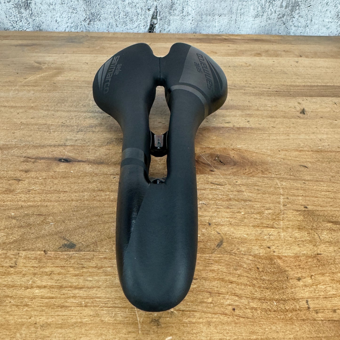 Low Mile! Selle San Marco Aspide FX Narrow 132mm 7x9mm Carbon Rails Bike Saddle