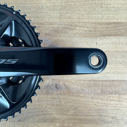 Low Mile Shimano 105 FC-R7100 175mm 50/34t 12-Speed Alloy Crankset w/ Chainrings