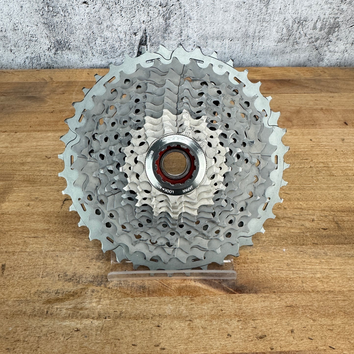 Ridden Once! Shimano XTR CS-M9000 11-40t 11-Speed "Light Wear" Cassette 324g