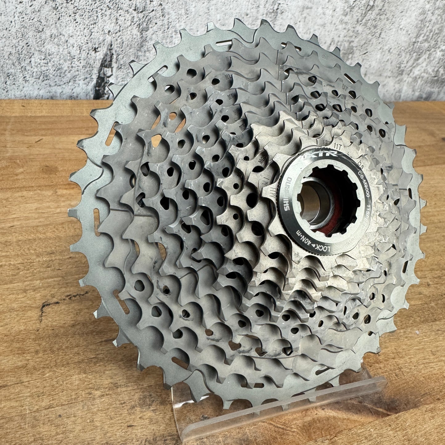 Ridden Once! Shimano XTR CS-M9000 11-40t 11-Speed "Light Wear" Cassette 324g