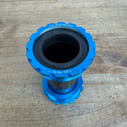 Low Mile! Ceramicspeed T47/86 Sram Dub Inboard Threaded Bottom Bracket 100g