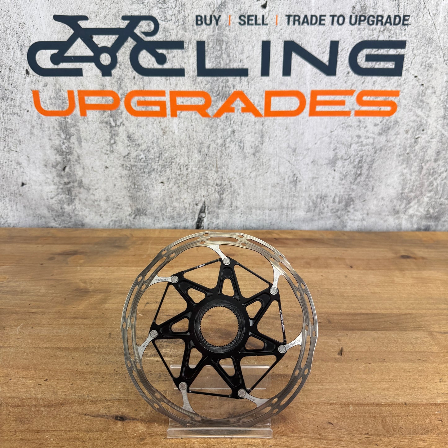 SRAM CLX 180mm Center Lock Single Disc Brake Rotor 145g