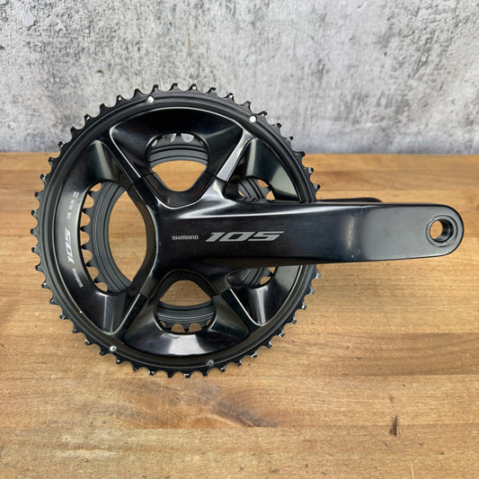 Low Mile! Shimano 105 FC-R7100 170mm 50/34t 12-Speed Alloy 4-Bolt Crankset 758g