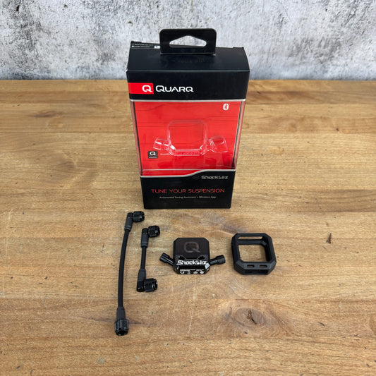 New! Quarq ShockWiz for Air-Sprung Fork and Rear Shock Suspension Tune MSRP $356