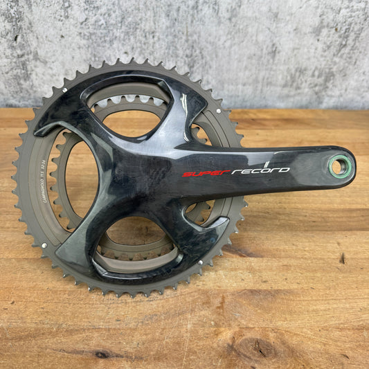 Ridden Once! Campagnolo Super Record 11 Stages Power Meter 175mm 52/36t Crankset