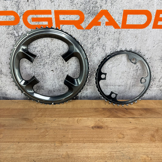 Shimano Dura-Ace R8000 53/39t 11-Speed 110BCD 4-Bolt Chainring Set 140g