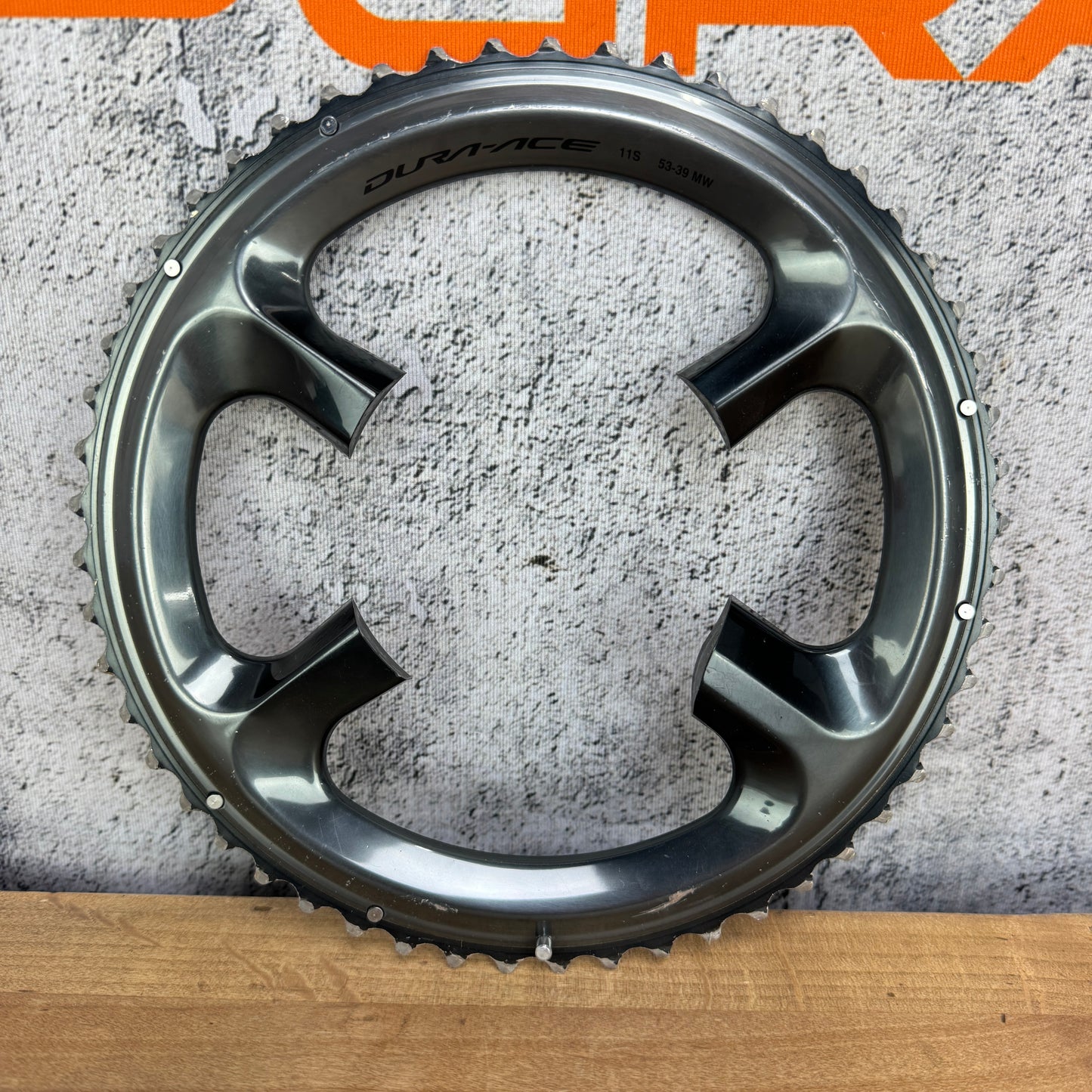 Shimano Dura-Ace R8000 53/39t 11-Speed 110BCD 4-Bolt Chainring Set 140g