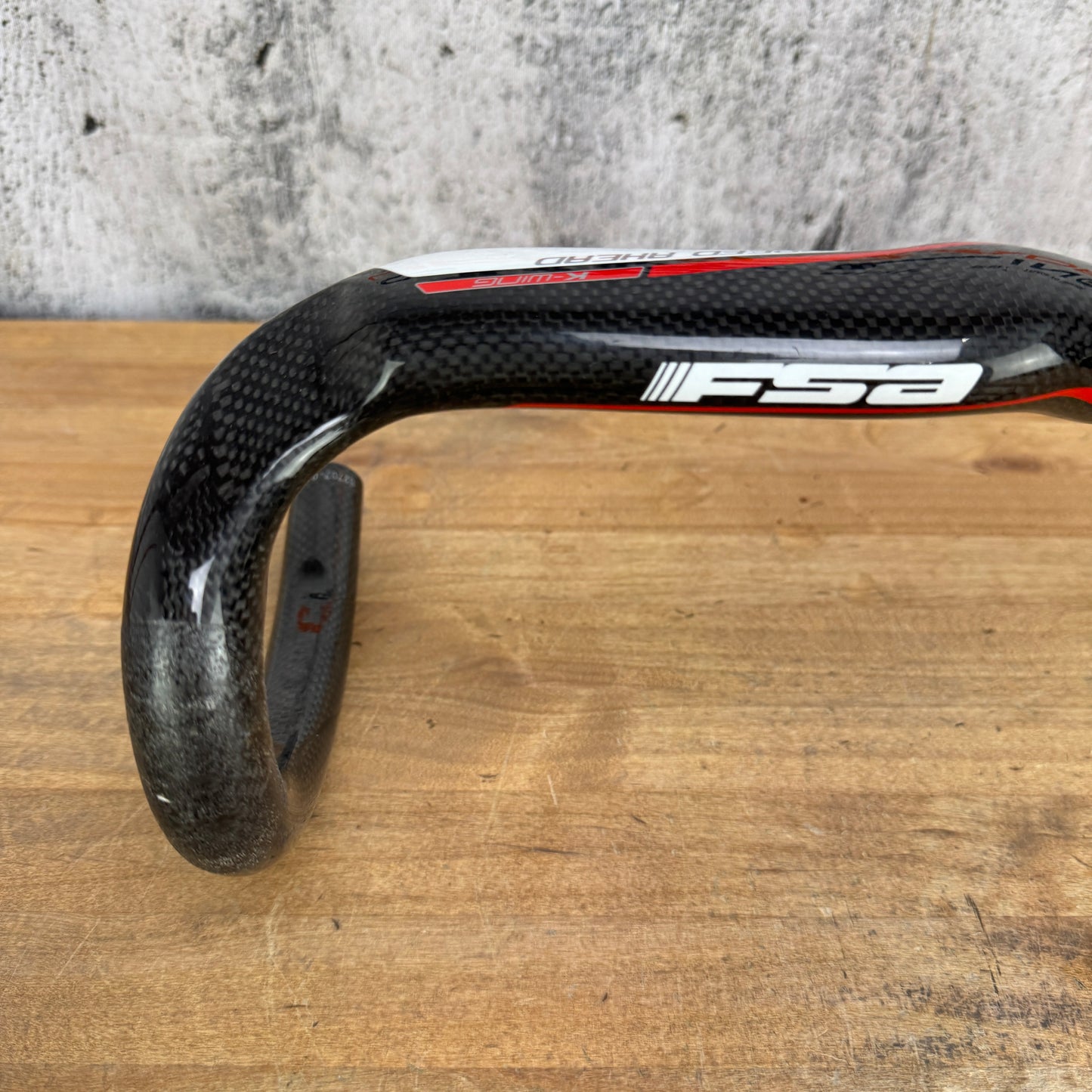 Light Use! FSA K-Wing 44cm 31.8mm Carbon Bike Handlebar 267g
