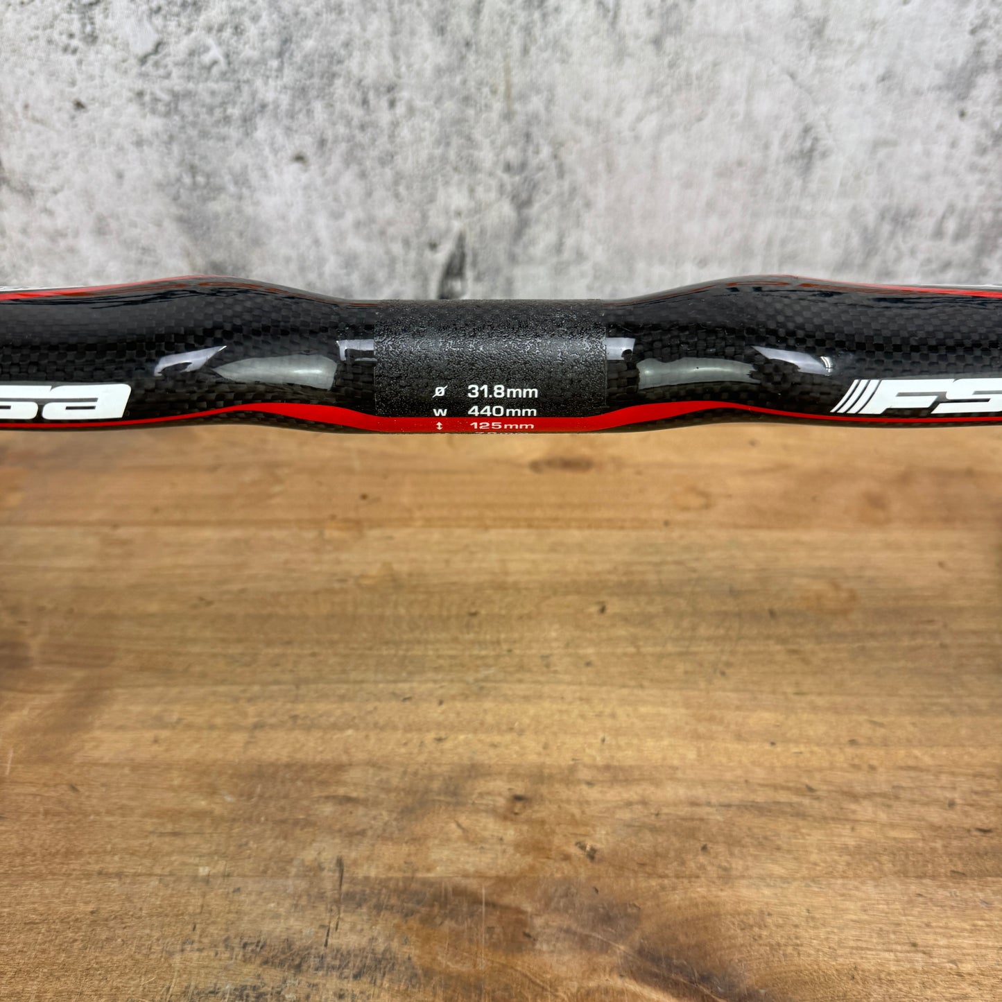 Light Use! FSA K-Wing 44cm 31.8mm Carbon Bike Handlebar 267g