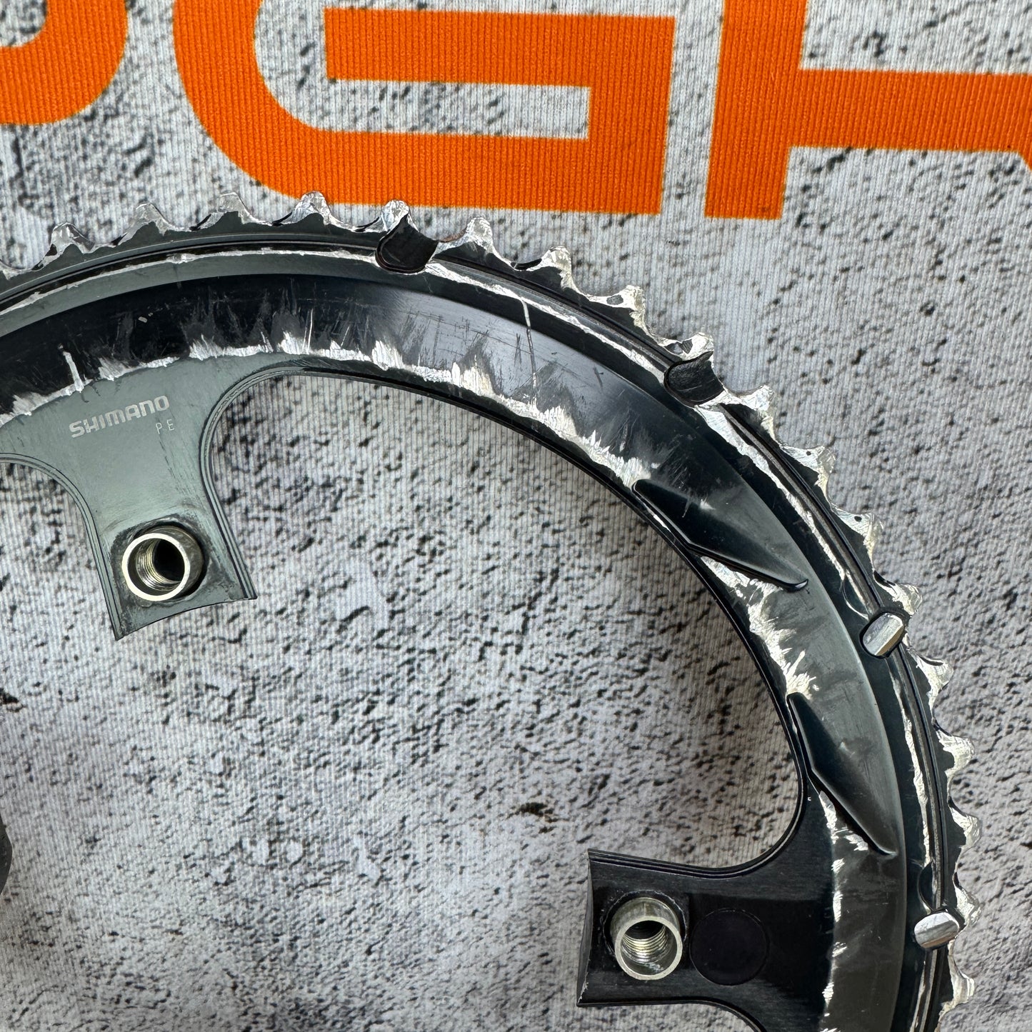 Shimano Dura-Ace R8000 53/39t 11-Speed 110BCD 4-Bolt Chainring Set 140g