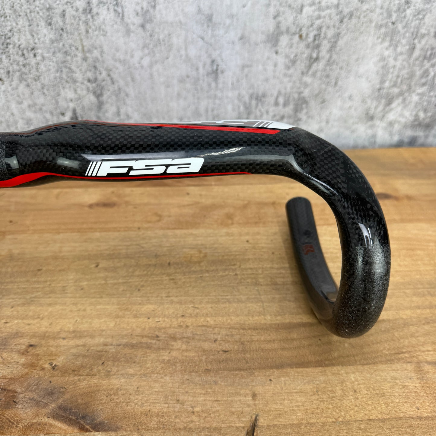 Light Use! FSA K-Wing 44cm 31.8mm Carbon Bike Handlebar 267g