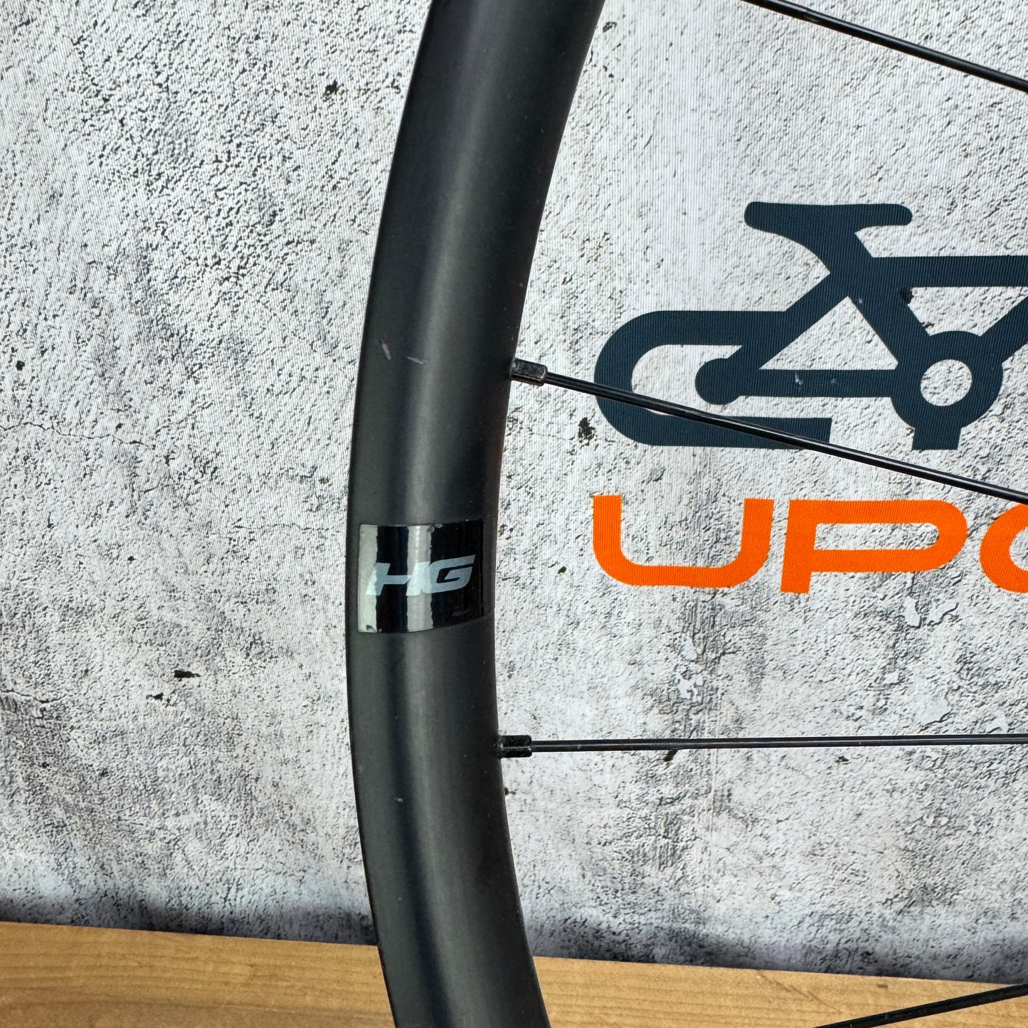 Cannondale Hollowgram 25 Lefty Carbon Tubeless Disc Front Wheel 700c 756g