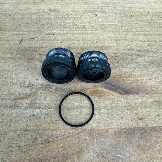 Ridden Once! Shimano BSA SM-BB93 24mm Spindle English Thread Bottom Bracket 62g