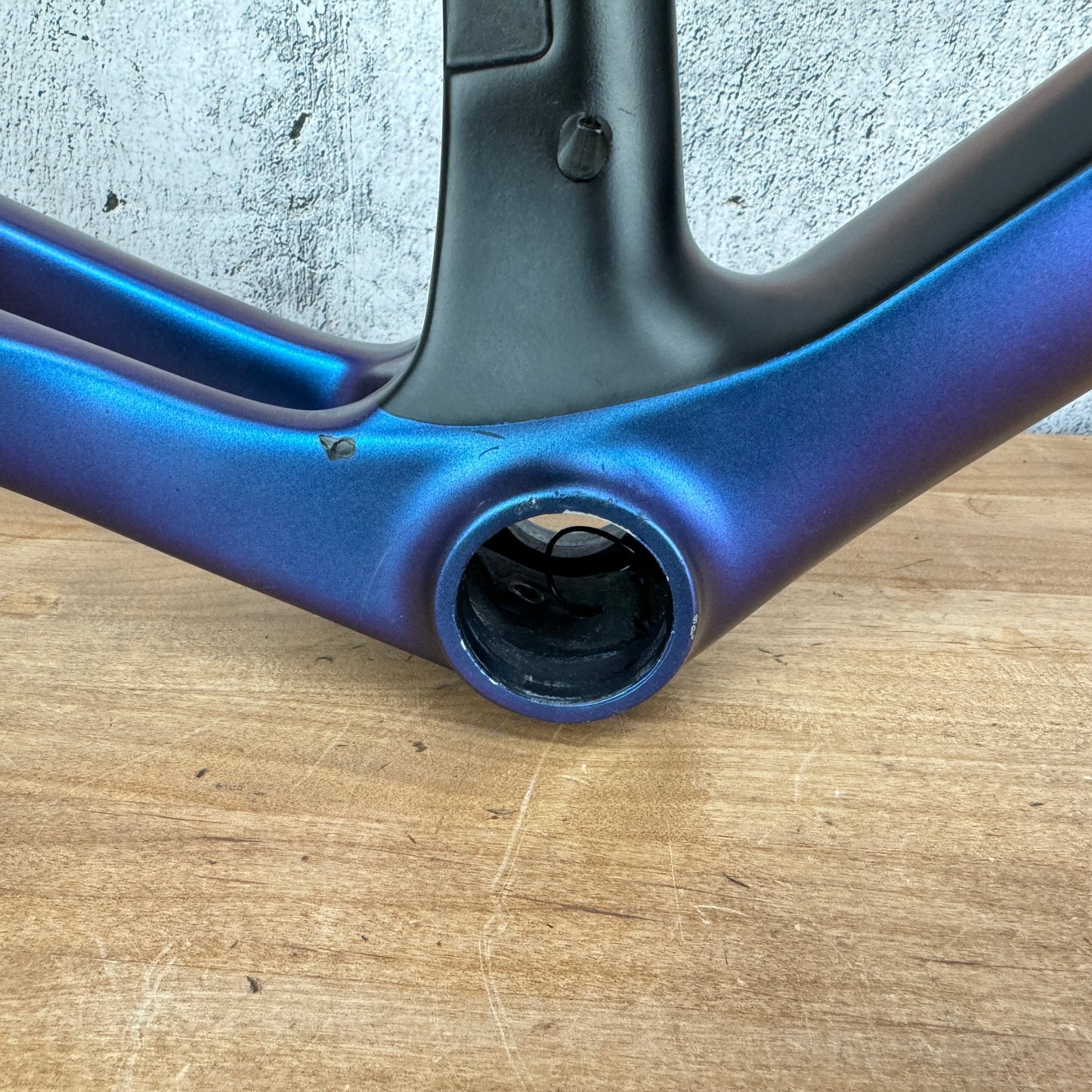 2021 Basso Diamante SV 61cm Carbon Disc Frameset Matt Aurora + Levita Barstem