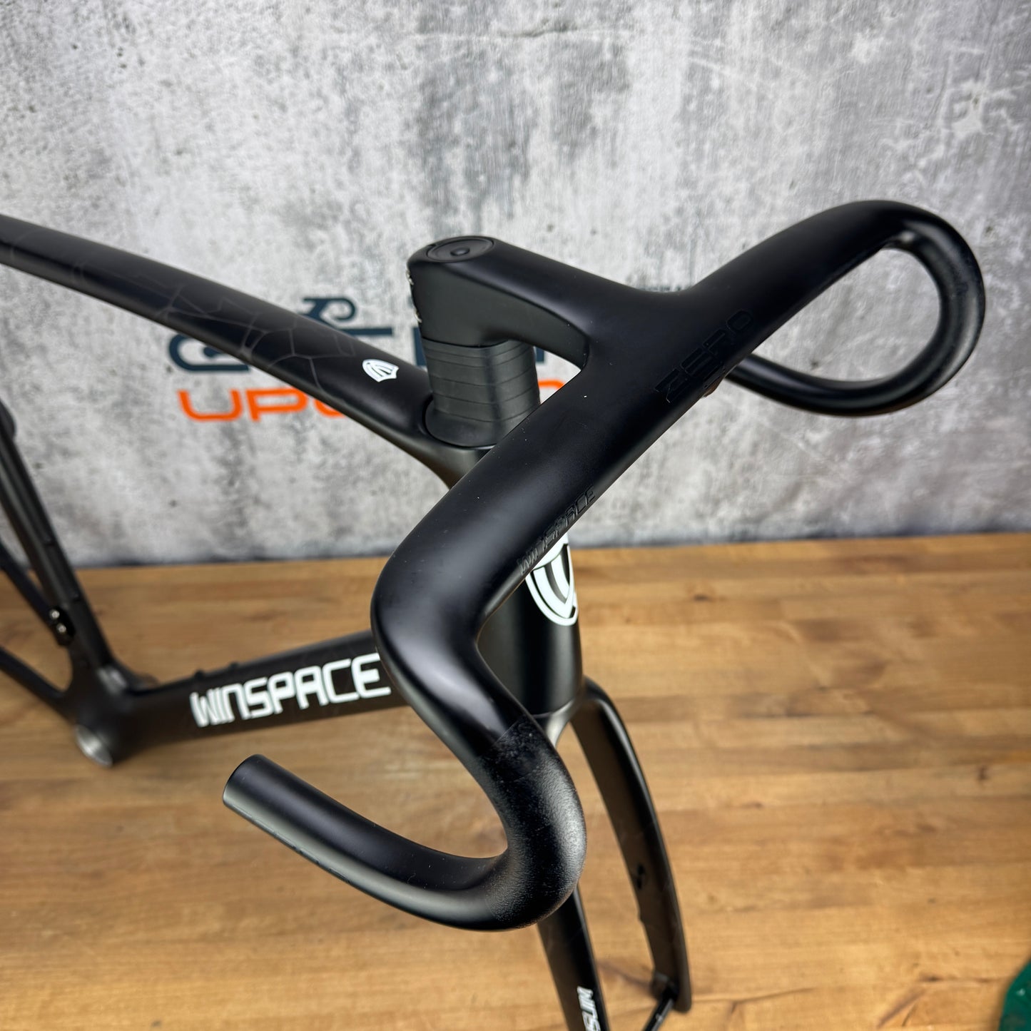 Low Mile! Winspace Agile XL 57.5cm Carbon Disc Brake Frameset 700c 2306g