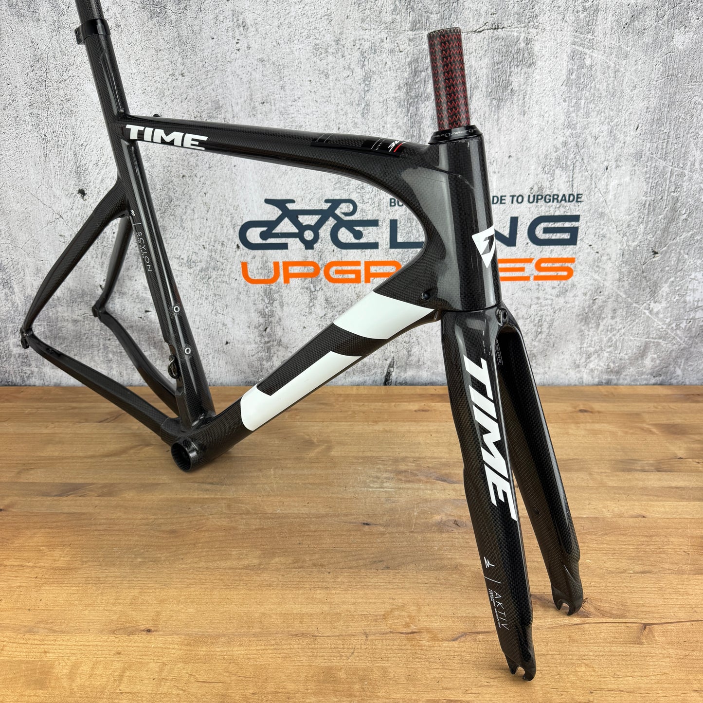 2018 Time Scylon TL AKTIV Small 54cm Rim Brake Carbon Frameset 700c 1801g