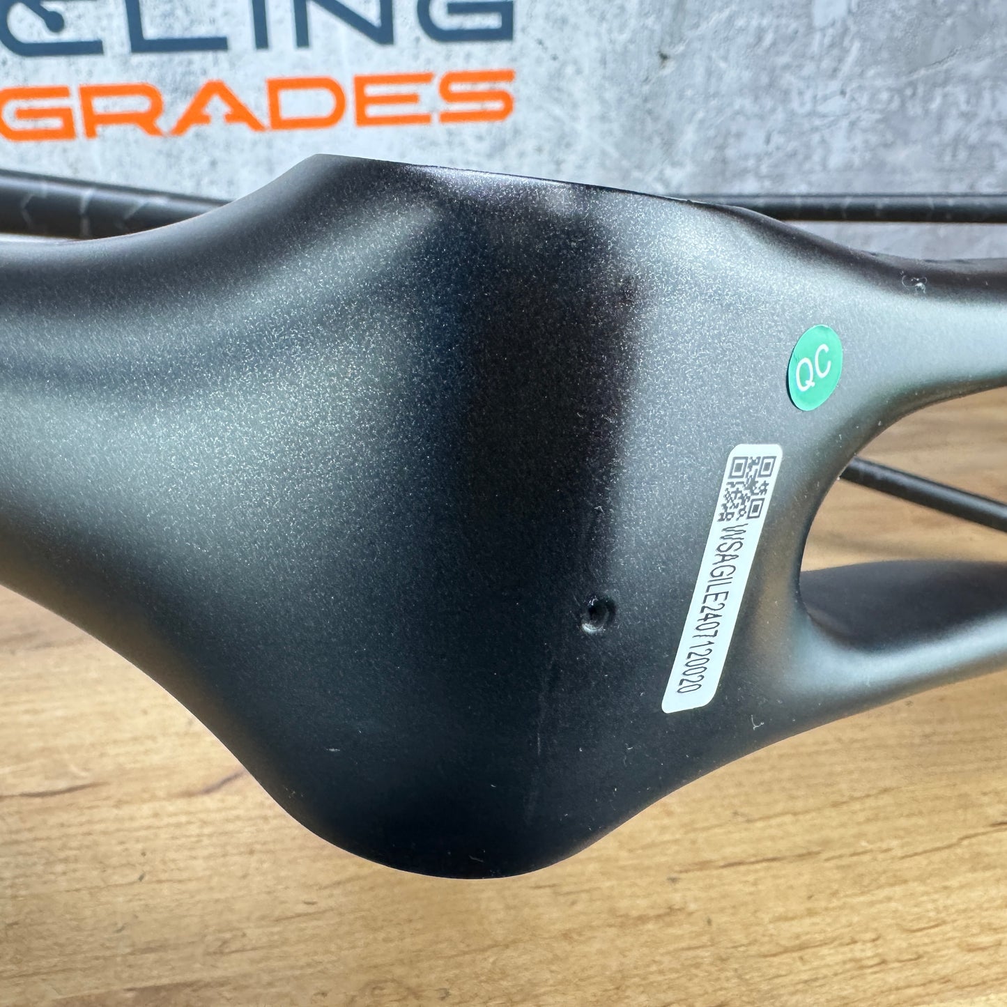 Low Mile! Winspace Agile XL 57.5cm Carbon Disc Brake Frameset 700c 2306g