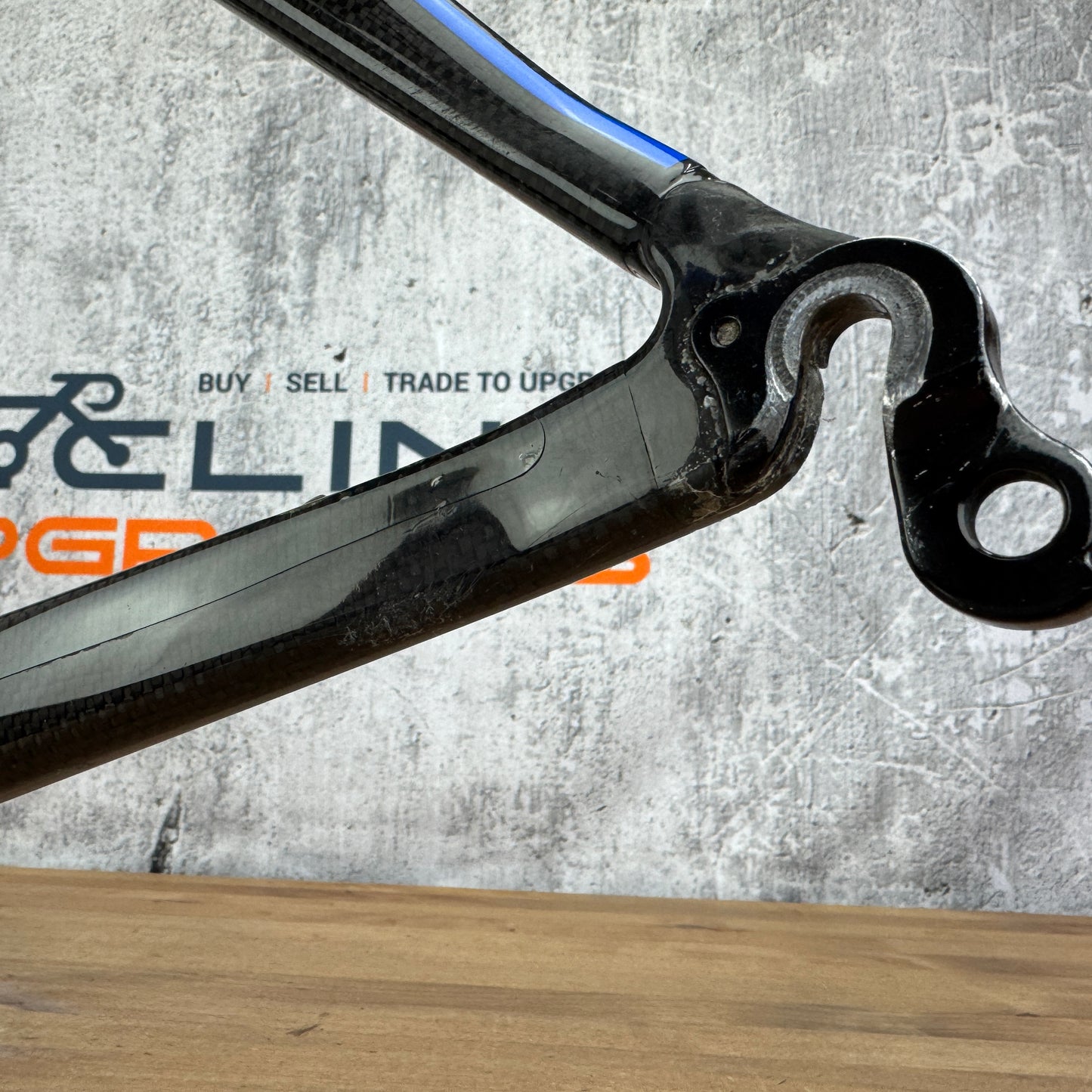 2018 Time Scylon TL AKTIV Small 54cm Rim Brake Carbon Frameset 700c 1801g