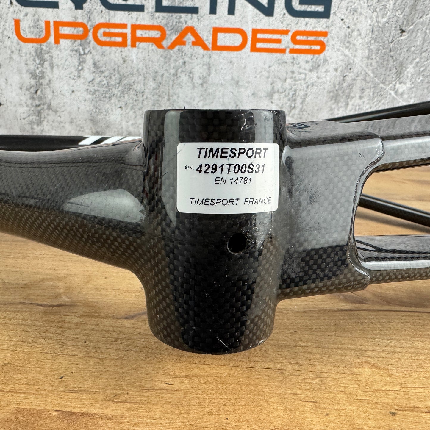 2018 Time Scylon TL AKTIV Small 54cm Rim Brake Carbon Frameset 700c 1801g