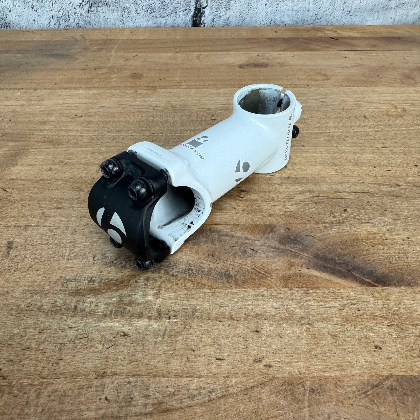 Bontrager RXL 90mm +/-7º 31.8mm 1 1/8" White Alloy Bike Stem 155g
