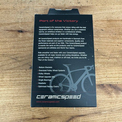 New! Ceramicspeed OSPW Rear Derailleur Oversized Pulley Wheels Sram eTap 11-Speed