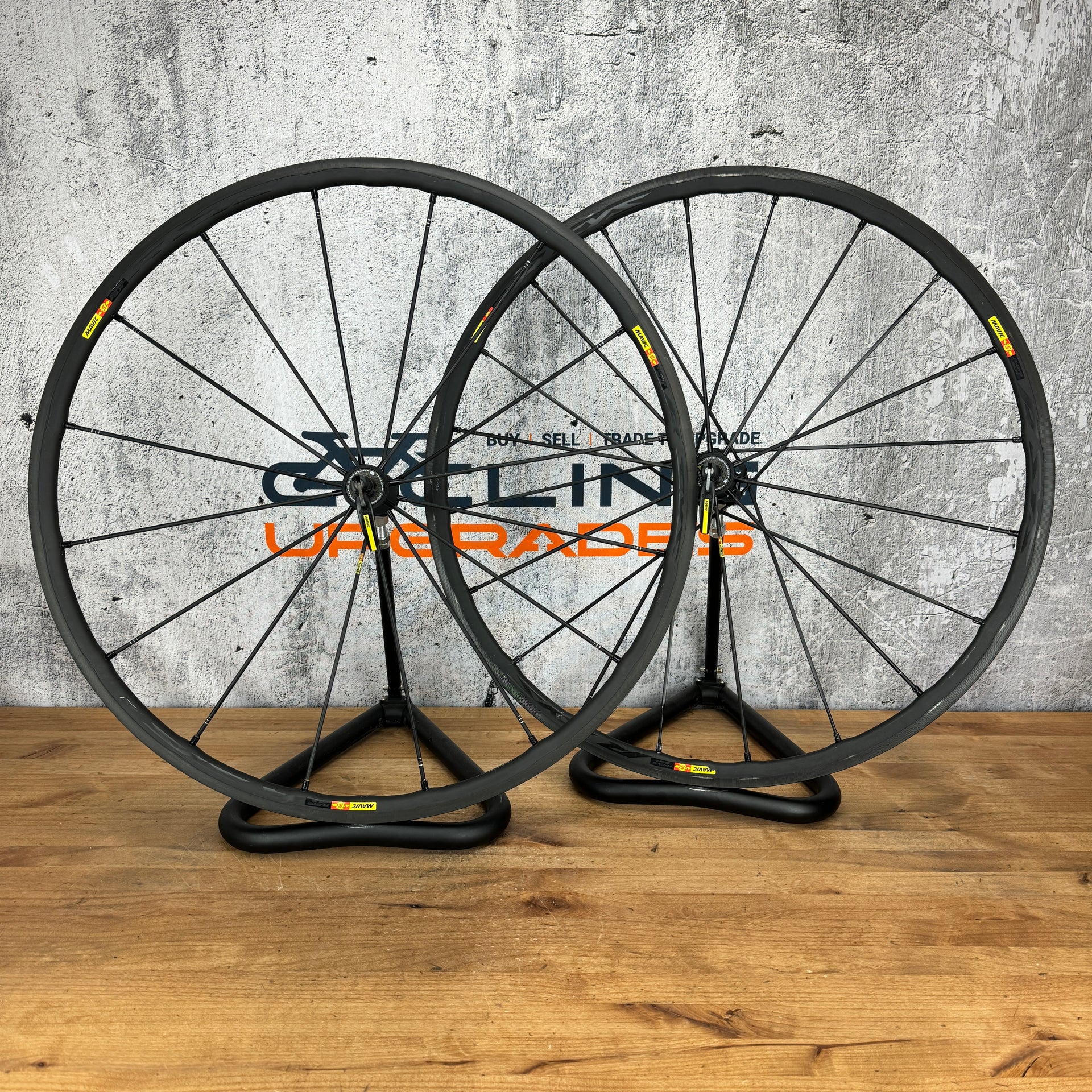 Low Mile! Mavic SSC R-SYS SLR Alloy Clincher Wheelset 700c Rim 