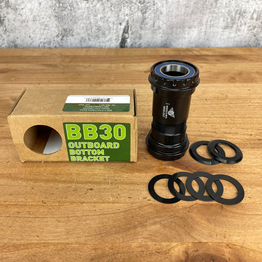 New! Wheels Manufacturing BB30 Outboard Shimano 24mm Spindles Bottom Bracket