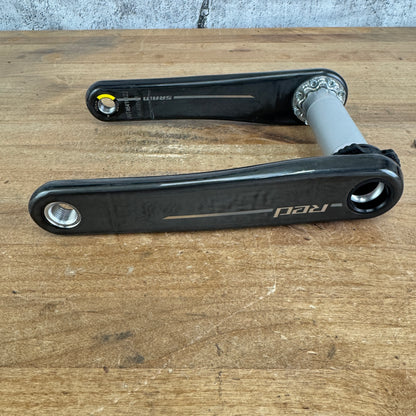 Low Mile! SRAM Red AXS E1 175mm Carbon 8-Bolt Crankset Crank Arms DUB SL 319g